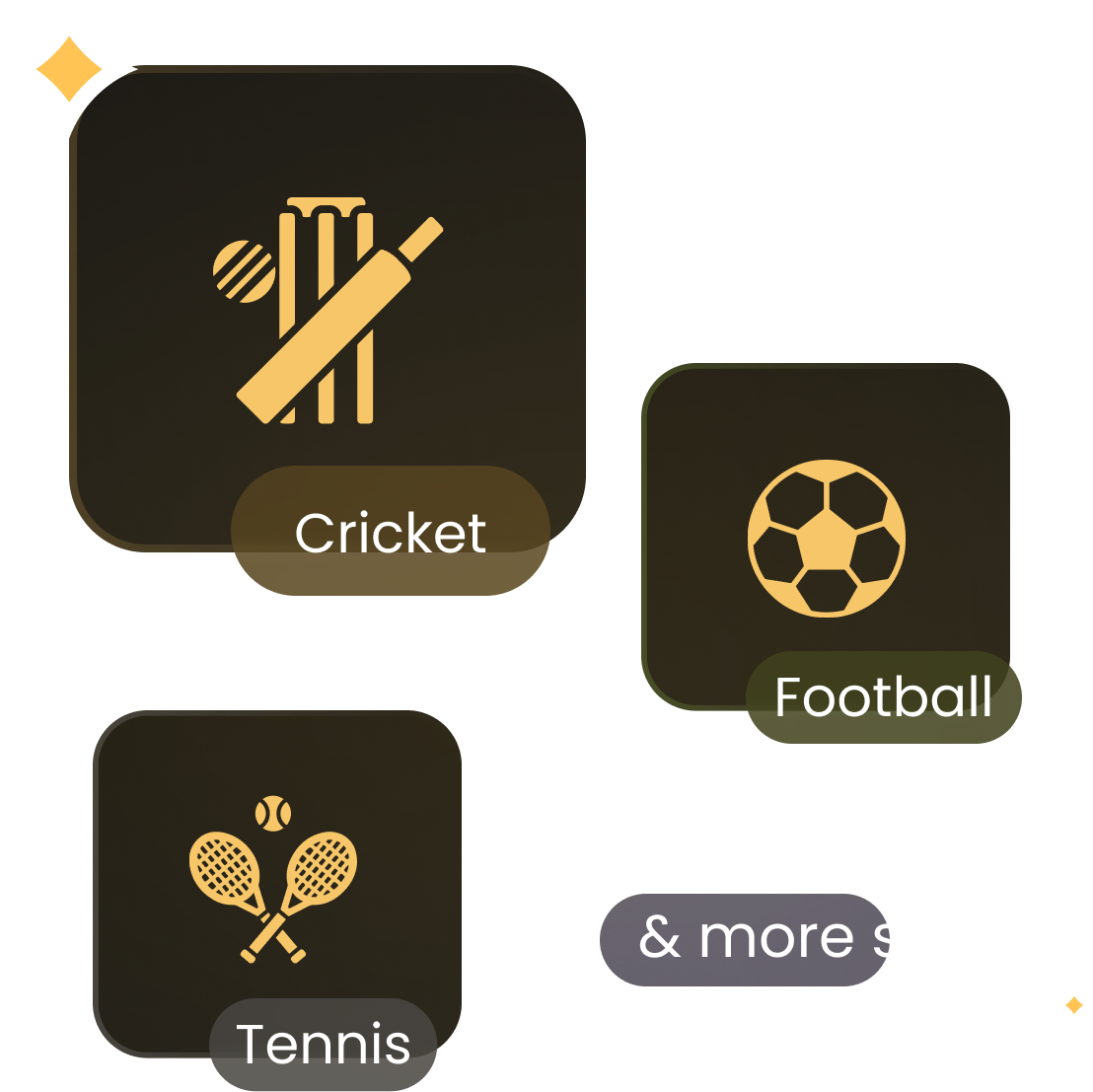Choose your sport icons